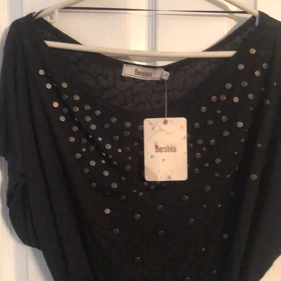 🌻2/$25🌻Bershka Studded Detailed Long BeltedTunic - Picture 2 of 6